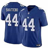 Men & Women & Youth New York Giants #44 Cam Skattebo Blue 2025 Draft F.U.S.E. Vapor Untouchable Limited Stitched Jersey,baseball caps,new era cap wholesale,wholesale hats